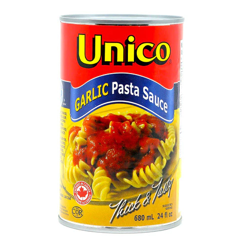 http://atiyasfreshfarm.com//storage/photos/1/PRODUCT 5/Unico Garlic Pasta Sauce 680ml.jpg